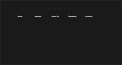 Desktop Screenshot of noretreatarms.com