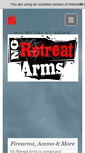 Mobile Screenshot of noretreatarms.com